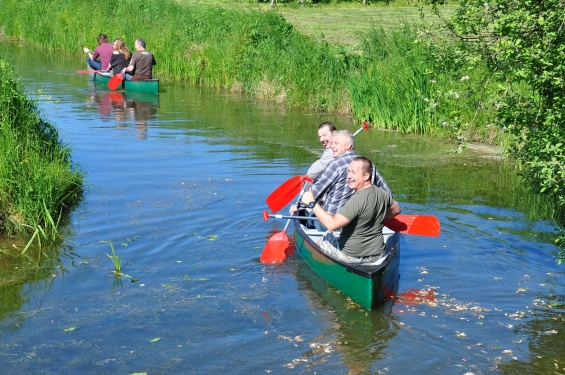 kanoVaren op de Korne en de Linge