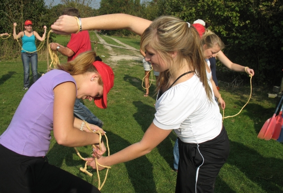 Teambuilding, het Houdiniespel