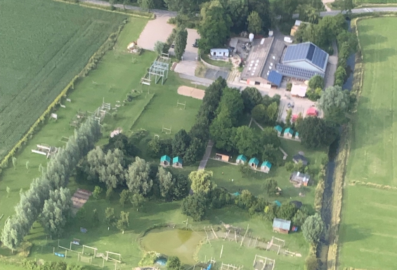 Kiekje vanuit de lucht